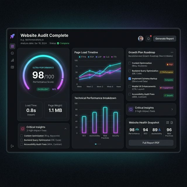 Website Performance Audit Report